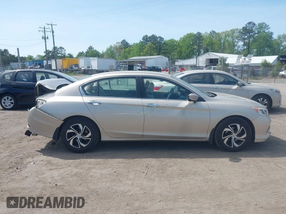 2017 Honda Accord LX with VIN 1HGCR2F33HA168044, listed as a IAAI auction lot 42106704 with 135,882 mi miles. Bid and sale history available at carsss.com. Image 13.