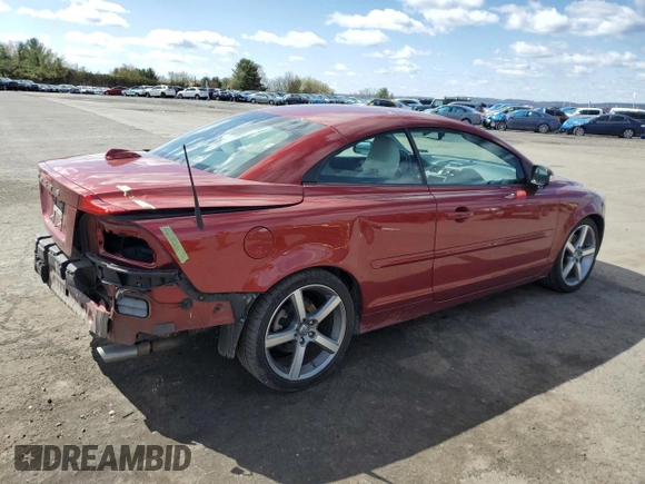 2012 Volvo C70 T5 with VIN YV1672MC8CJ126119, listed as a Copart auction lot 51306075 with 90,679 mi miles and Salvage Title. Bid and sale history available at carsss.com. Image 3.