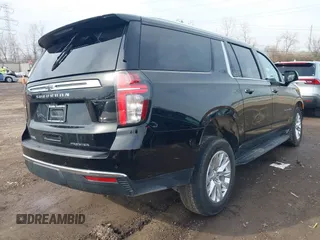 2024 Chevrolet Suburban Premier with VIN 1GNSKFKT7RR352859, listed as a IAAI auction lot 41814407 with 5,234 mi miles and . Bid and sale history available at DreamBid. Image 4.