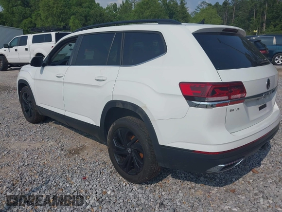 2023 Volkswagen Atlas SE z VIN 1V2WR2CA6PC547040, wystawiony jako IAAI lot #42400535 z przebiegiem 25 300 mil mil oraz . Historia ofert i sprzedaży dostępna na DreamBid. Obrazek 3.