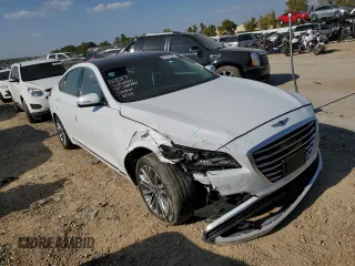 2017 Genesis G80 3.8L with VIN KMHGN4JE4HU193223, listed as a Copart auction lot 68315563 with 34,690 mi miles and Salvage Title. Bid and sale history available at carsss.com. Image 4.