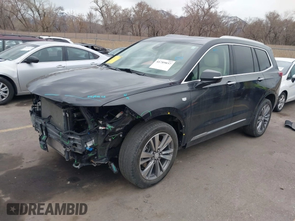 2022 Cadillac XT6 Premium Luxury with VIN 1GYKPDRS3NZ135129, listed as a IAAI auction lot 41789037 with 25,607 mi miles. Bid and sale history available at carsss.com. Image 21.