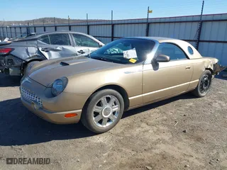 2005 Ford Thunderbird Deluxe with VIN 1FAHP60A45Y100899, listed as a IAAI auction lot 41803706 with 75,319 mi miles. Bid and sale history available at carsss.com. Image 20.