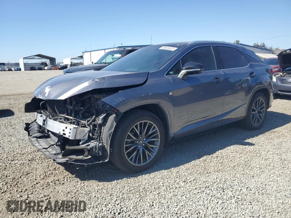 2019 Lexus RX with VIN 2T2BGMCA0KC039501, listed as a Copart auction lot 46646425 with 76,443 mi miles and Salvage Title. Bid and sale history available at carsss.com. Image 1.