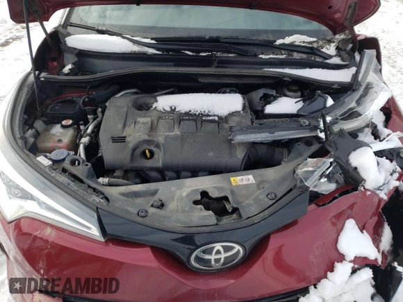 2019 Toyota C-HR XLE with VIN NMTKHMBX5KR067467, listed as a Copart auction lot 42779135 with 158,809 mi miles and Salvage Title. Bid and sale history available at DreamBid. Image 11.