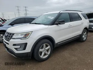 2017 Ford Explorer XLT z VIN 1FM5K8D82HGD81430, wystawiony jako Copart lot #55413035 z przebiegiem 52 515 mil mil oraz Szkoda całkowita • Salvage title. Historia ofert i sprzedaży dostępna na DreamBid. Obrazek 1.