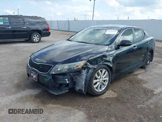 2015 Kia Optima EX with VIN 5XXGN4A75FG357829, listed as a IAAI auction lot 42302163 with 115,277 mi miles and . Bid and sale history available at DreamBid. Image 17.