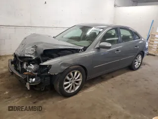 2007 Hyundai Azera SE with VIN KMHFC46FX7A183539, listed as a Copart auction lot 54205265 with 154,942 mi miles and Non Repairable. Bid and sale history available at carsss.com. Image 1.