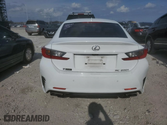 2017 Lexus RC 200t с VIN JTHHA5BC1H5005452, выставлен на аукционе Copart как лот 45151715 с пробегом 71 284 миль миль и Списание • Salvage title. История ставок и продаж доступна на DreamBid. Изображение 6.