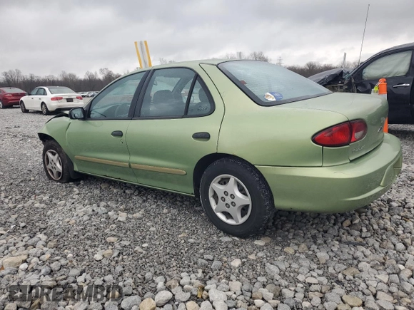 2002 Chevrolet Cavalier with VIN 1G1JC524727177110, listed as a Copart auction lot 80870344 with 109,034 mi miles and Salvage Title. Bid and sale history available at carsss.com. Image 2.