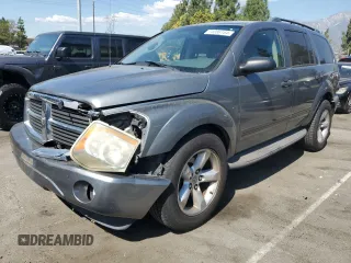 2005 Dodge Durango SLT z VIN 1D4HD48D15F621471, wystawiony jako Copart lot #74086164 z przebiegiem 185 162 mil mil oraz Szkoda całkowita • Salvage title. Historia ofert i sprzedaży dostępna na DreamBid. Obrazek 1.