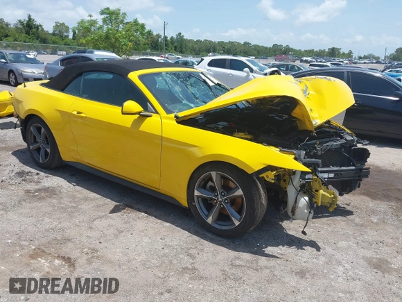 2015 Ford Mustang V6 с VIN 1FATP8EM4F5326811, выставлен на аукционе IAAI как лот 42469180 с пробегом 98 947 миль миль и . История ставок и продаж доступна на DreamBid. Изображение 1.