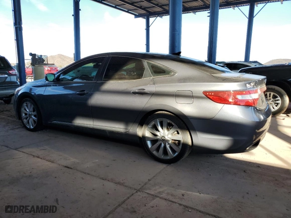 2013 Hyundai Azera with VIN KMHFH4JG9DA252363, listed as a Copart auction lot 46349175 with 121,207 mi miles and Salvage Title. Bid and sale history available at carsss.com. Image 2.