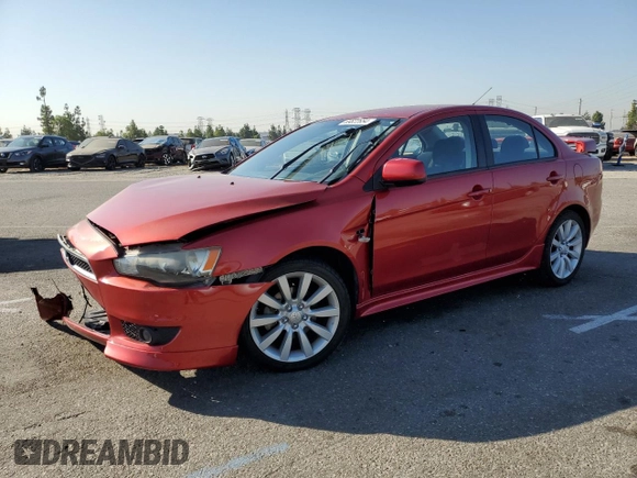 2009 Mitsubishi Lancer GTS with VIN JA3AU86W89U026093, listed as a Copart auction lot 69822654 with 159,845 mi miles and Salvage Title. Bid and sale history available at carsss.com. Image 1.