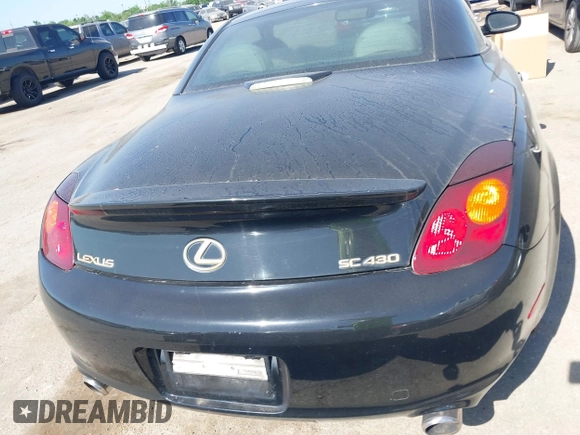 2004 Lexus SC 430 with VIN JTHFN48Y540053505, listed as a IAAI auction lot 41981873 with 144,553 mi miles and . Bid and sale history available at DreamBid. Image 16.