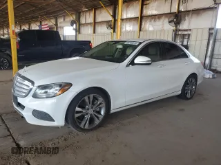 2015 Mercedes-Benz C 300 z VIN 55SWF4JB0FU057985, wystawiony jako Copart lot #60246815 z przebiegiem 136 322 mil mil oraz Czysty tytuł • Clean title. Historia ofert i sprzedaży dostępna na DreamBid. Obrazek 1.