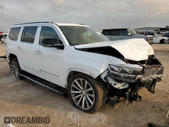 2023 Jeep Grand Wagoneer with VIN 1C4SJVEJ0PS545778, listed as a Copart auction lot 78696014 with 27,771 mi miles and Salvage title. Bid and sale history available at DreamBid. Image 4.