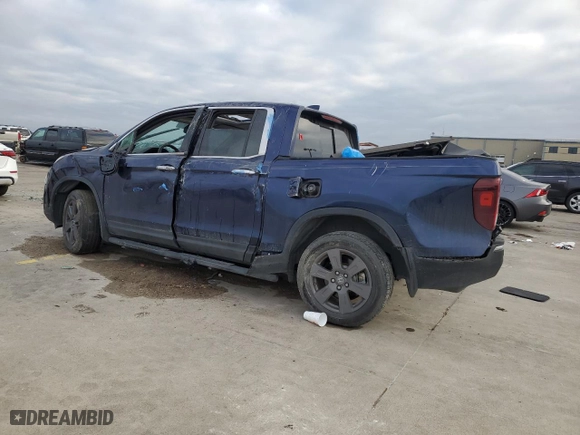 2020 Honda Ridgeline RTL-E with VIN 5FPYK3F71LB013551, listed as a Copart auction lot 37805883 with 0 mi miles. Bid and sale history available at carsss.com. Image 2.
