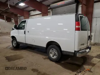 2014 Chevrolet Express Cargo Van with VIN 1GCWGFCA7E1914566, listed as a Copart auction lot 44346645 with 138,632 mi miles and Clean Title. Bid and sale history available at carsss.com. Image 2.