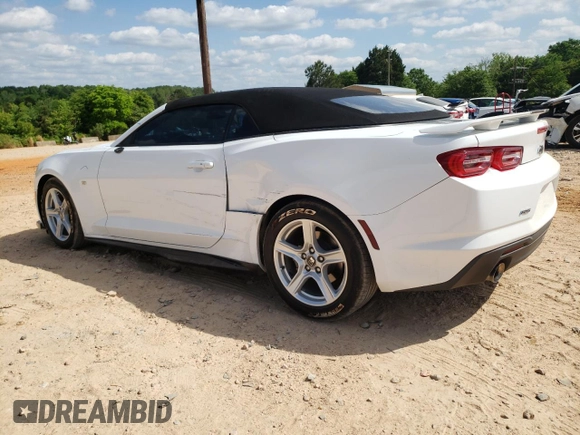 2019 Chevrolet Camaro 1LT z VIN 1G1FB3DS0K0145777, wystawiony jako Copart lot #54834595 z przebiegiem 68 533 mil mil oraz Szkoda całkowita • Salvage title. Historia ofert i sprzedaży dostępna na DreamBid. Obrazek 2.