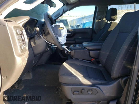 2023 Chevrolet Silverado 1500 Custom with VIN 3GCPDBEK4PG147047, listed as a Copart auction lot 89360665 with 73,611 mi miles and Salvage Title. Bid and sale history available at DreamBid. Image 7.