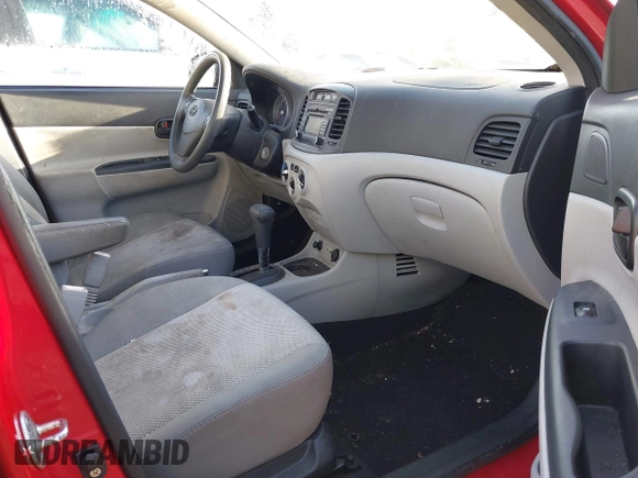 2011 Hyundai Accent GLS with VIN KMHCN4AC7BU618986, listed as a IAAI auction lot 42003238 with 124,239 mi miles and . Bid and sale history available at DreamBid. Image 5.