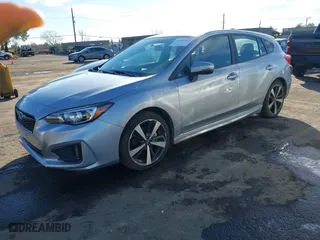 2019 Subaru Impreza Sport with VIN 4S3GTAJ65K3723908, listed as a IAAI auction lot 41329525 with 167,676 mi miles. Bid and sale history available at carsss.com. Image 17.