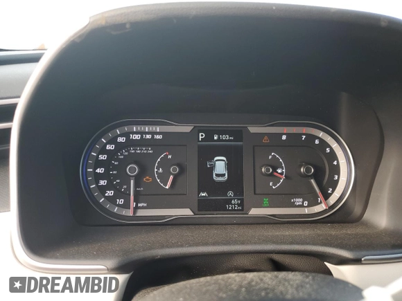 2023 Hyundai Tucson SEL with VIN 5NMJBCAE7PH248430, listed as a Copart auction lot 46429705 with 1,212 mi miles and Salvage Title. Bid and sale history available at carsss.com. Image 9.