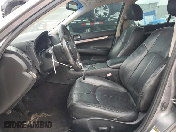 2015 Infiniti Q40 with VIN JN1CV6AP7FM500836, listed as a Copart auction lot 49897315 with 148,535 mi miles and Salvage Title. Bid and sale history available at DreamBid. Image 7.