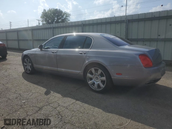 2007 Bentley Flying Spur with VIN SCBBR93W178041237, listed as a Copart auction lot 55485365 with 126,119 mi miles and Clean Title. Bid and sale history available at DreamBid. Image 2.