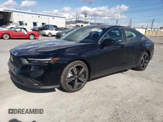 2024 Honda Accord Sport с VIN 1HGCY2F57RA014653, выставлен на аукционе Copart как лот 51008905 с пробегом 8 227 миль миль и Списание • Salvage title. История ставок и продаж доступна на DreamBid. Изображение 1.