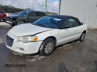 2005 Chrysler Sebring with VIN 1C3EL45X55N613577, listed as a Copart auction lot 85813124 with 118,941 mi miles and Salvage Title. Bid and sale history available at DreamBid. Image 1.