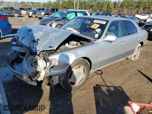 2000 Lexus LS 400 z VIN JT8BH28F6Y0173389, wystawiony jako Copart lot #42768585 z przebiegiem 143 535 mil mil oraz Szkoda całkowita • Salvage title. Historia ofert i sprzedaży dostępna na DreamBid. Obrazek 1.