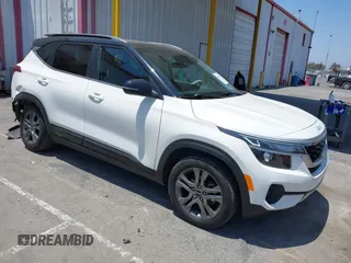 2022 Kia Seltos S with VIN KNDEU2AA0N7313075, listed as a IAAI auction lot 42466238 with 46,079 mi miles and . Bid and sale history available at DreamBid. Image 1.