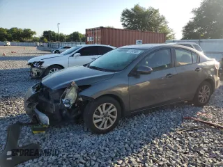 2013 Mazda 3 i Grand Touring with VIN JM1BL1W77D1721975, listed as a Copart auction lot 52549585 with 122,530 mi miles and Salvage title. Bid and sale history available at DreamBid. Image 1.