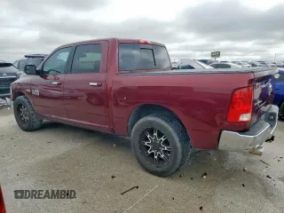 2017 Ram 1500 Big Horn with VIN 3C6RR6LT8HG592414, listed as a Copart auction lot 53970495 with 166,520 mi miles and Clean title. Bid and sale history available at DreamBid. Image 2.