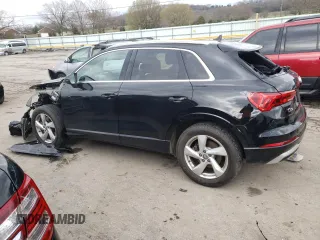 2020 Audi Q3 Premium with VIN WA1AECF39L1113348, listed as a Copart auction lot 44678063 with 18,375 mi miles. Bid and sale history available at carsss.com. Image 2.