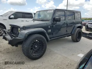 2016 Jeep Wrangler Unlimited Sahara with VIN 1C4HJWEG8GL275844, listed as a Copart auction lot 58997665 with 71,583 mi miles and Salvage title. Bid and sale history available at DreamBid. Image 1.