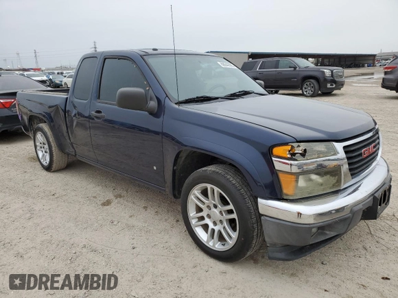 2007 GMC Canyon SL with VIN 1GTCS19E378180338, listed as a Copart auction lot 88042995 with 175,349 mi miles and Salvage Title. Bid and sale history available at carsss.com. Image 4.