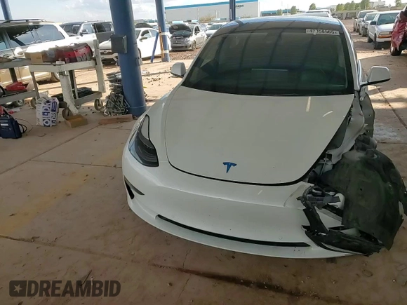 2022 Tesla Model 3 Long Range with VIN 5YJ3E1EB7NF296285, listed as a Copart auction lot 43058565 with 70,946 mi miles and Salvage Title. Bid and sale history available at carsss.com. Image 11.