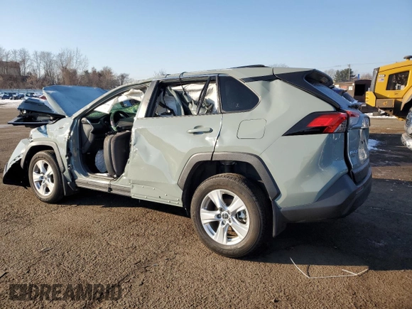 2019 Toyota RAV4 XLE with VIN JTMP1RFV5KD017214, listed as a Copart auction lot 88239775 with Not Provided miles and Salvage Title. Bid and sale history available at DreamBid. Image 2.