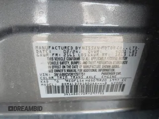 2024 Nissan Sentra SV with VIN 3N1AB8CV0RY297751, listed as a IAAI auction lot 41554074 with 10,582 mi miles. Bid and sale history available at carsss.com. Image 9.