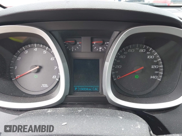 2015 Chevrolet Equinox LT with VIN 1GNALBEK6FZ132189, listed as a IAAI auction lot 42737622 with 134,934 mi miles and . Bid and sale history available at DreamBid. Image 7.