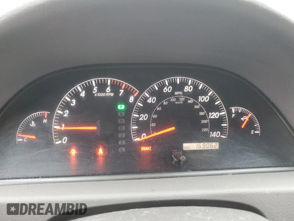 2006 Toyota Camry STD with VIN 4T1BE32K16U654691, listed as a Copart auction lot 50566665 with 169,062 mi miles and Salvage Title. Bid and sale history available at carsss.com. Image 9.