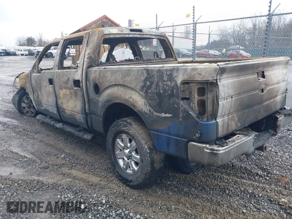 2013 Ford F-150 XL with VIN 1FTFW1ET9DFC41088, listed as a IAAI auction lot 41509740 with 159,494 mi miles. Bid and sale history available at carsss.com. Image 3.
