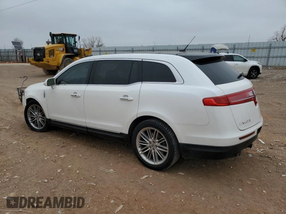 2013 Lincoln MKT EcoBoost with VIN 2LMHJ5AT0DBL57513, listed as a Copart auction lot 47418365 with 100,372 mi miles and Clean Title. Bid and sale history available at carsss.com. Image 2.