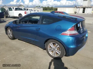2012 Honda CR-Z EX with VIN JHMZF1D61CS003040, listed as a Copart auction lot 73675964 with 0 mi miles and Salvage Title. Bid and sale history available at carsss.com. Image 2.