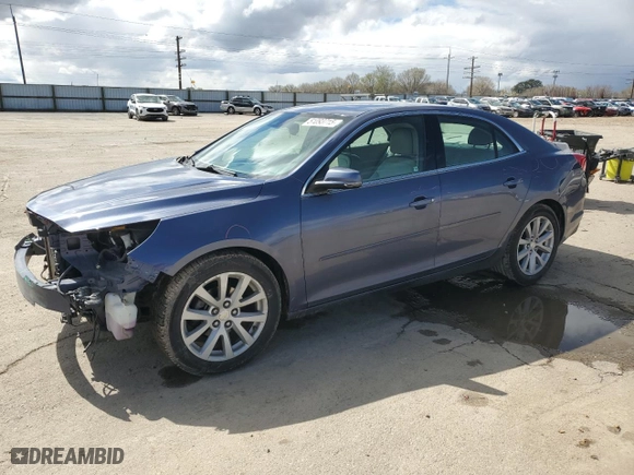 2015 Chevrolet Malibu LT with VIN 1G11D5SL6FF221646, listed as a Copart auction lot 51093715 with 185,155 mi miles and Salvage Title. Bid and sale history available at carsss.com. Image 1.