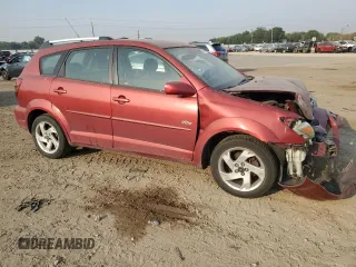 2005 Pontiac Vibe with VIN 5Y2SL63865Z421731, listed as a Copart auction lot 70724474 with 208,122 mi miles and Salvage Title. Bid and sale history available at carsss.com. Image 4.
