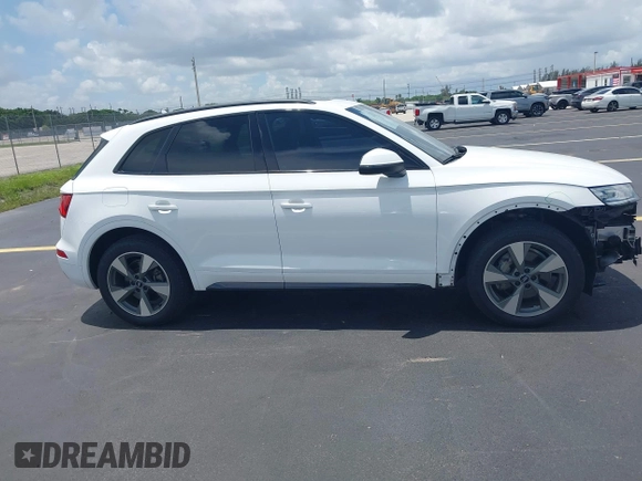 2020 Audi Q5 Premium with VIN WA1ANAFY4L2106527, listed as a IAAI auction lot 42451913 with 93,750 mi miles and . Bid and sale history available at DreamBid. Image 14.